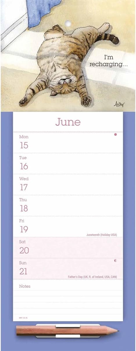 Carousel Worldwide, Alisons Animals 2026 Week-To-View Magnetic Calendar