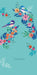 Carousel Worldwide Bird Floral 2026 Deluxe Slim Diary Planner – Week-to-View Pocket Diary, Elegant Bird & Flower Design, Organiser for Handbag or Jacket Pocket