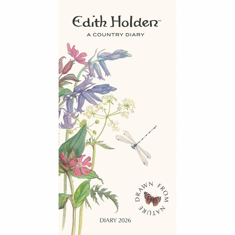 Carousel Worldwide, Edith Holden, Country 2026 Deluxe Slim Diary Planner