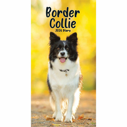 Carousel Worldwide, Border Collies 2026 Slim Diary Planner