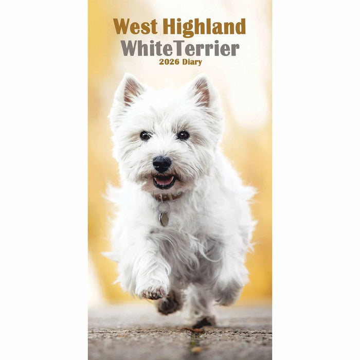 Carousel Worldwide, West Highland White Terriers 2026 Slim Diary Planner