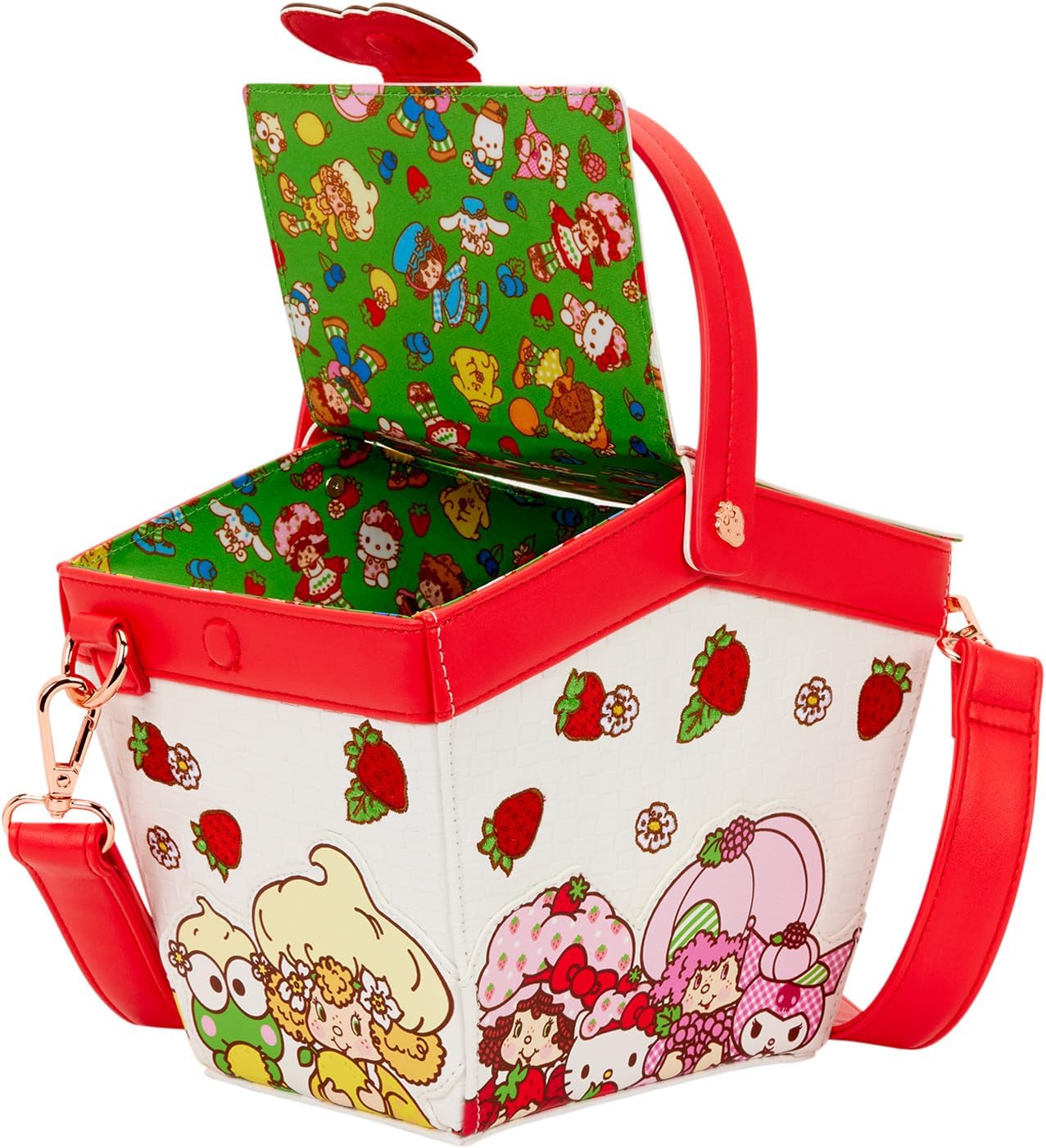 Sanrio By Loungefly Crossbody Bag Strawberry Shortcake