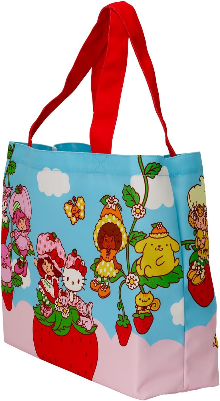 Loungefly Sanrio X Strawberry Shortcake Oversize Canvas Tote Bag