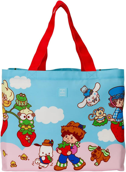 Loungefly Sanrio X Strawberry Shortcake Oversize Canvas Tote Bag