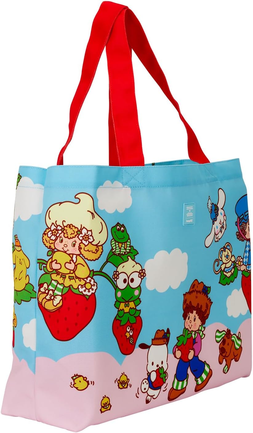 Loungefly Sanrio X Strawberry Shortcake Oversize Canvas Tote Bag