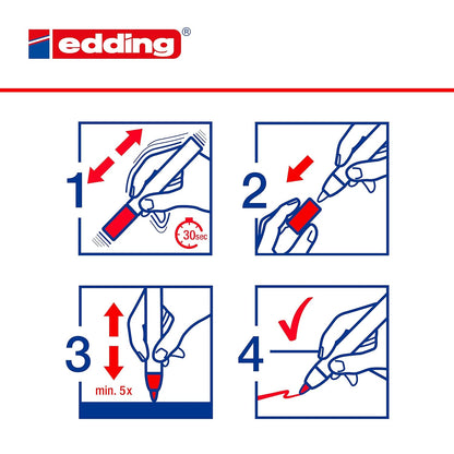 Edding e-4095 Kreidemarker weiss