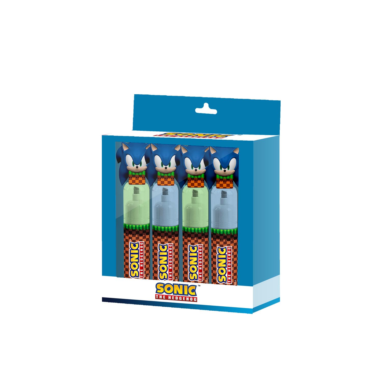 Sonic - The Hedgehog Highlighters 4-Pack