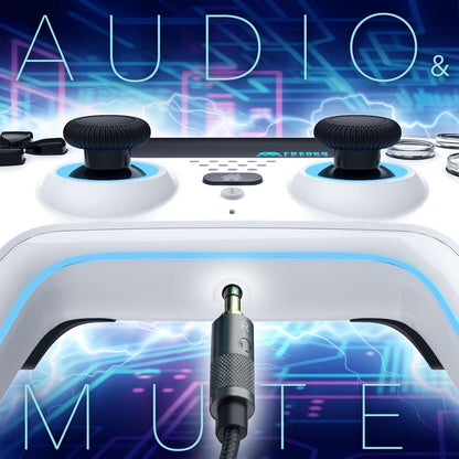 Freaks and Geeks- Bluetooth Wireless Controller for Playstation PS5 with LED