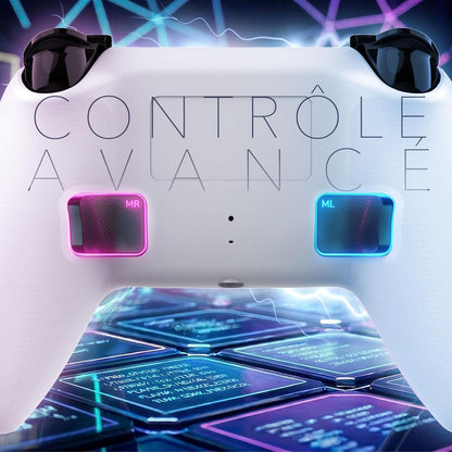 Freaks and Geeks- Bluetooth Wireless Controller for Playstation PS5 with LED