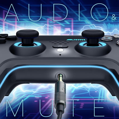 Freaks and Geeks- Bluetooth Wireless Controller for Playstation PS5 with LED