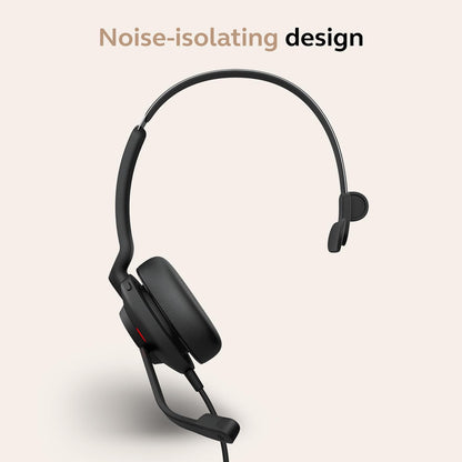 Jabra Evolve2 30 Se Uc Mono - Headset - On-Ear - Wired - Usb-C, Usb-A - Noise Isolating - Uc Certified