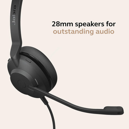 Jabra Evolve2 30 Se Uc Mono - Headset - On-Ear - Wired - Usb-C, Usb-A - Noise Isolating - Uc Certified
