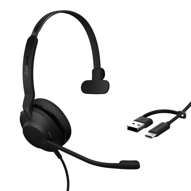 Jabra Evolve2 30 Se Uc Mono - Headset - On-Ear - Wired - Usb-C, Usb-A - Noise Isolating - Uc Certified