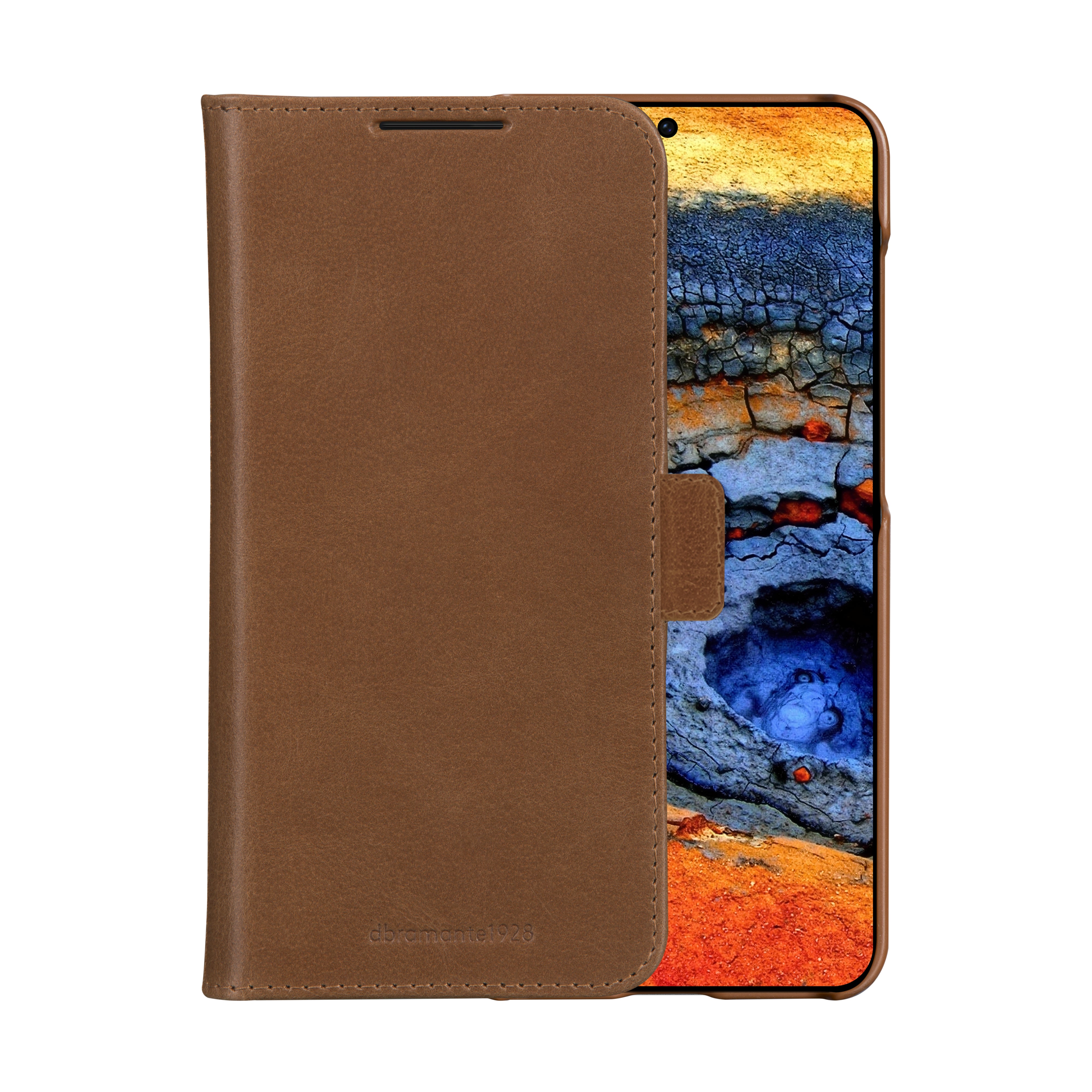 dbramante1928 Lynge mobile phone case 17 cm (6.7") Flip case Tan
