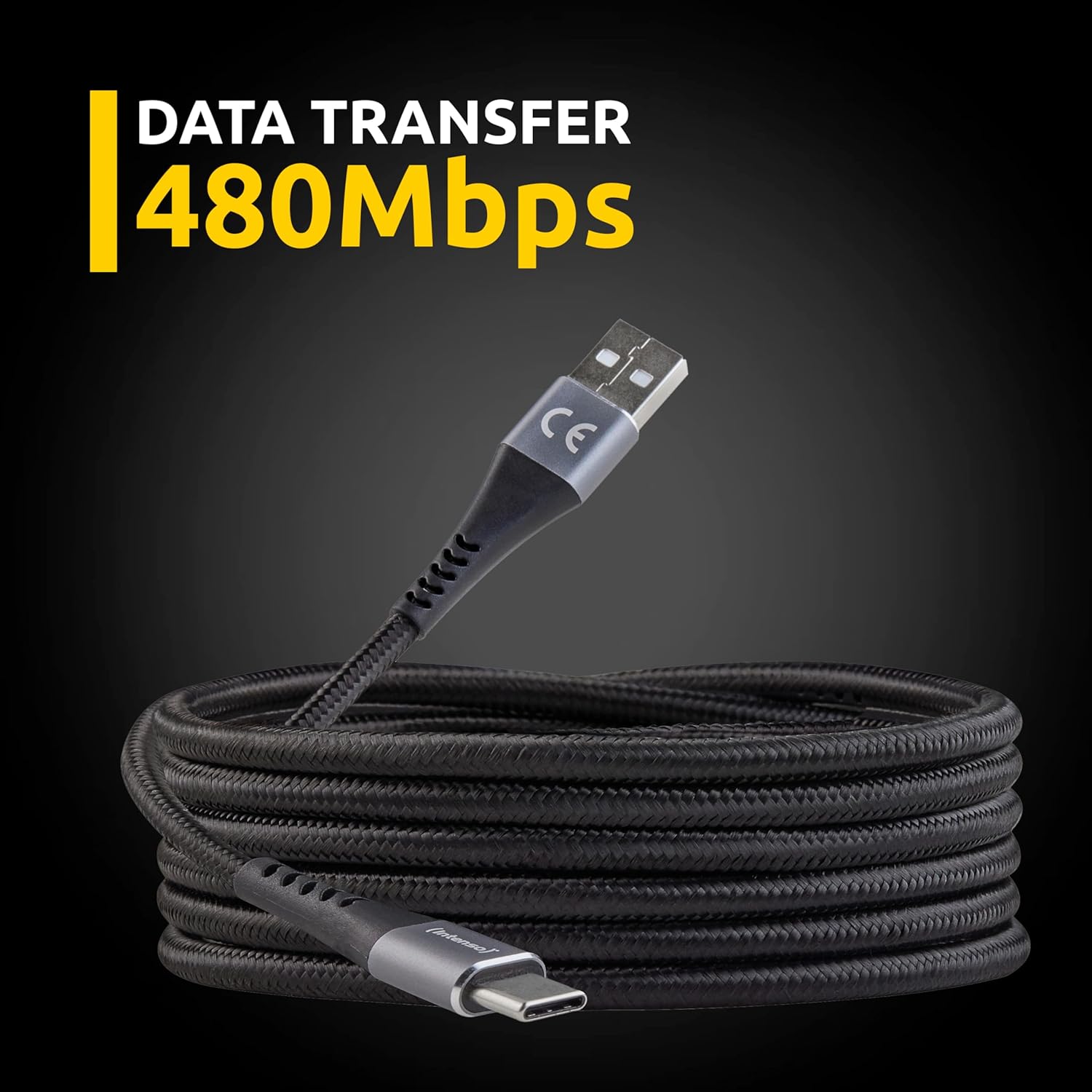 Data Cable A315C Nylon Black