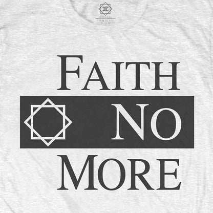 Faith No More FNMTS02MW03 T-Shirt, White, Large