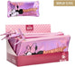 CERDÁ LIFE'S LITTLE MOMENTS /Pencil Case Iridescent Minnie or Barbie, pink