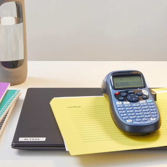 DYMO LetraTag Paper Labels | Authentic | 12 mm x 4 m Roll | Black Print on White | Self-Adhesive Multipurpose Labels for LetraTag Label Makers | Made in Europe