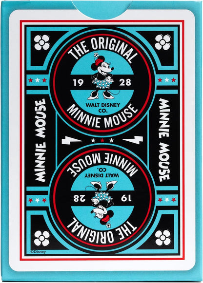 Bicycle Disney Classic Minnie Inspired Playing Cards, Light Blue