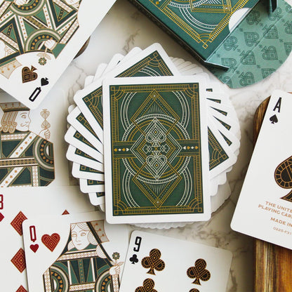 Bicycle - Bizantine Baraja de Cartas Americana para Juegos sociales, Familiares, Magia y coleccionismo