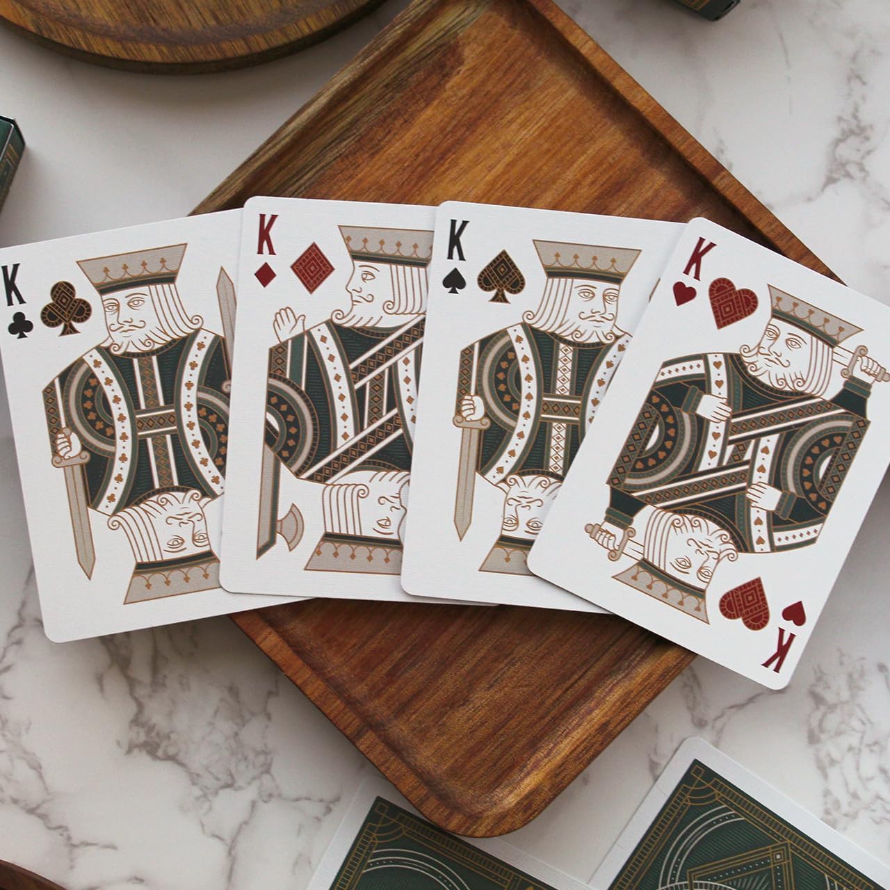 Bicycle - Bizantine Baraja de Cartas Americana para Juegos sociales, Familiares, Magia y coleccionismo