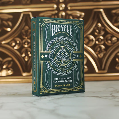 Bicycle - Bizantine Baraja de Cartas Americana para Juegos sociales, Familiares, Magia y coleccionismo