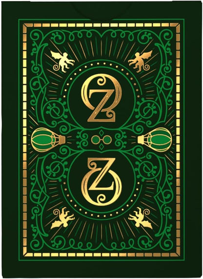 Bicycle Wizard of Oz Playing Cards, Oz Inspired Playing Card Deck, Emerald and Gold, 1 Deck