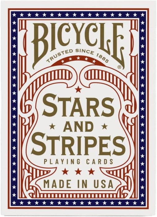 Bicycle Stars and Stripes Playing Card, American Playing Cards, American Flag Design, 1 Deck