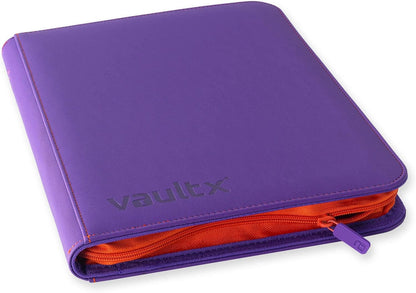 Vault X 9 Pocket Trading Card Zip Binder, 360 Cards, Compatible with Pokemon Scarlet & Violet Base Set, Premium Exo-Tec Album Material, 20 Side-Loading Pages, Folder for Collectible TCG (SV1)