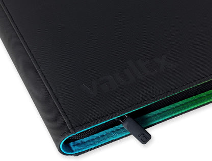 Vault X 9 Pocket Trading Card Zip Binder, 360 Cards, Compatible with Pokemon Scarlet & Violet Paldea Evolved Set, Premium Exo-Tec Album Material, 20 Side-Loading Pages, Folder Collectible TCG (SV2)