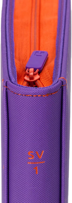 Vault X 12 Pocket Trading Card Zip Binder, 480 Cards, Compatible with Pokemon Scarlet & Violet Set, Exo-Tec Album Material, 20 Side-Loading Pages, Folder for Collectible TCG (SV1)