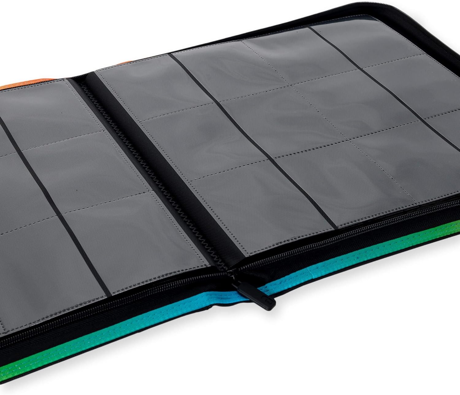 Vault X 12 Pocket Trading Card Zip Binder, 480 Cards, Compatible with Pokemon Scarlet & Violet Paldea Evolved Set, Exo-Tec Album Material, 20 Side-Loading Pages, Folder for Collectible TCG (SV2)