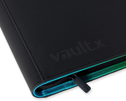 Vault X 12 Pocket Trading Card Zip Binder, 480 Cards, Compatible with Pokemon Scarlet & Violet Paldea Evolved Set, Exo-Tec Album Material, 20 Side-Loading Pages, Folder for Collectible TCG (SV2)