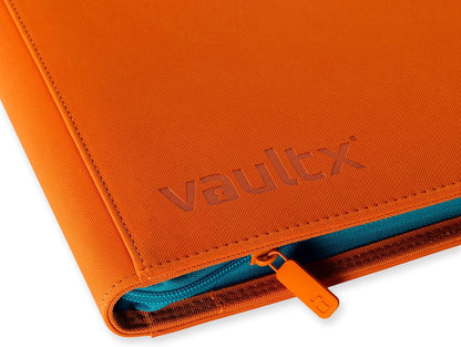 Vault X 12 Pocket Trading Card Zip Binder, 480 Cards, Compatible with Pokemon Scarlet & Violet Obsidian Flames Set, Exo-Tec Album Material, 20 Side-Loading Pages, Folder for Collectible TCG (SV3)
