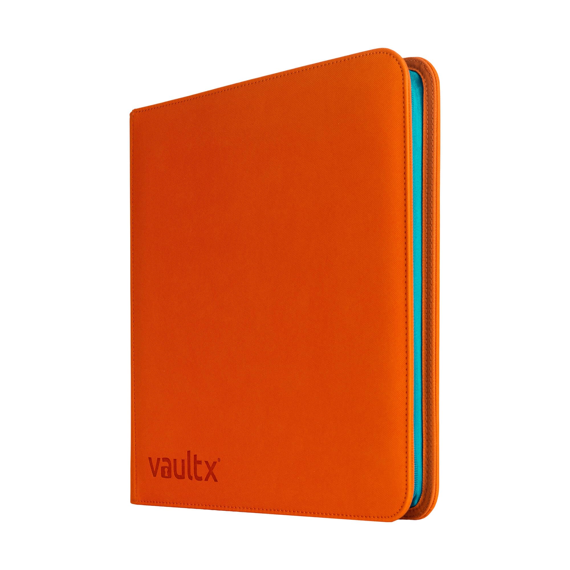 Vault X 12 Pocket Trading Card Zip Binder, 480 Cards, Compatible with Pokemon Scarlet & Violet Obsidian Flames Set, Exo-Tec Album Material, 20 Side-Loading Pages, Folder for Collectible TCG (SV3)