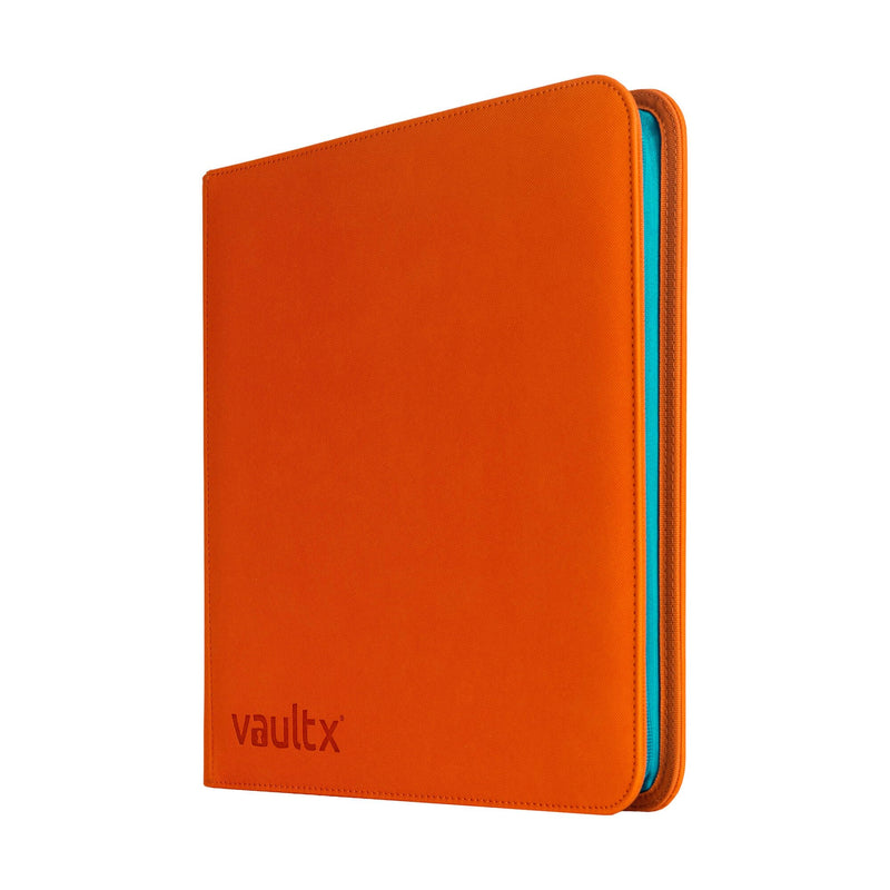 Vault X 12 Pocket Trading Card Zip Binder, 480 Cards, Compatible with Pokemon Scarlet & Violet Obsidian Flames Set, Exo-Tec Album Material, 20 Side-Loading Pages, Folder for Collectible TCG (SV3)
