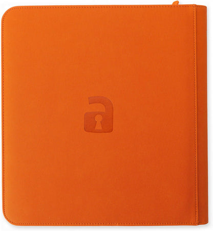 Vault X 12 Pocket Trading Card Zip Binder, 480 Cards, Compatible with Pokemon Scarlet & Violet Obsidian Flames Set, Exo-Tec Album Material, 20 Side-Loading Pages, Folder for Collectible TCG (SV3)