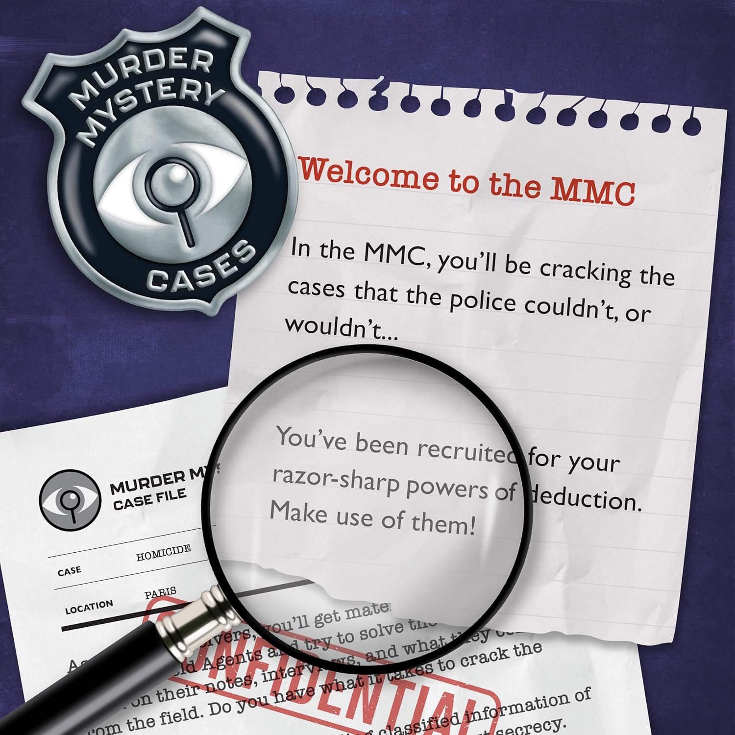 MMC Death of an Influencer – Thrilling Murder Mystery Games for Adults in Bali Paradise – 28 Realistic Evidence Pieces, 150 Min Gameplay (3.5/5 Difficulty) – Cold Case Files Game for 1-10 Players