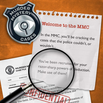 Lucky Egg Murder Mystery Case File Game Murder of an Activist - Detective Game with Realistic Crime Solving Experience (Area 51