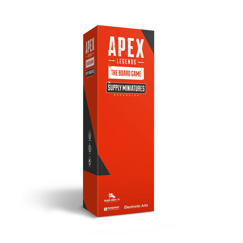 Glass Cannon Unplugged Apex Legends: The Board Game – Supply Miniatures Expansion – 3D Deluxe Game Pieces – Supply Bins, Drops & Respawn Beacons – Aesthetic Upgrade Pack