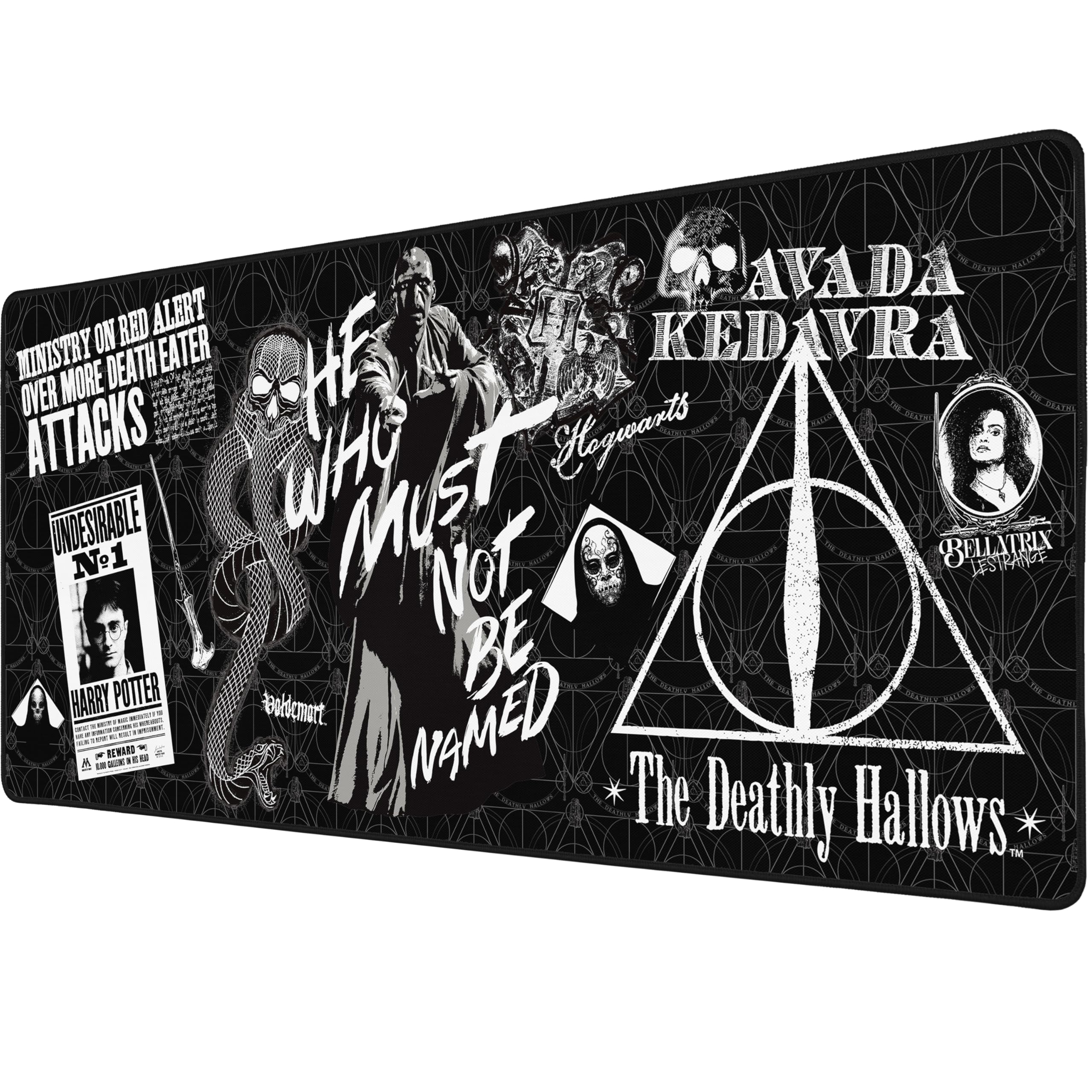 Subsonic - Tapis de souris XXL Harry Potter 900 x 400 mm - Tapis Bureau avec base antidérapante, Tapis gamer, sous-main - Licence officielle