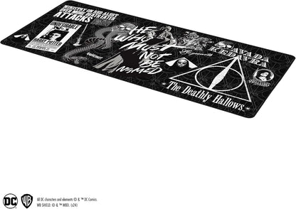 Subsonic - Tapis de souris XXL Harry Potter 900 x 400 mm - Tapis Bureau avec base antidérapante, Tapis gamer, sous-main - Licence officielle