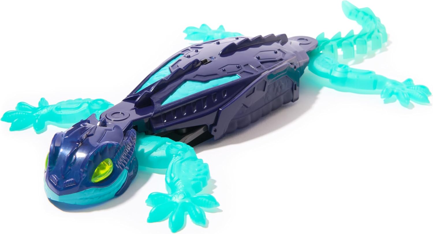 HEX BOTS Glow-in-the-Dark Gecko, Rechargeable Remote Control Robot Kids Toys, Climbs up Walls for Prank Toys & Games, RC Robot for Boys & Girls Ages 4 & Up