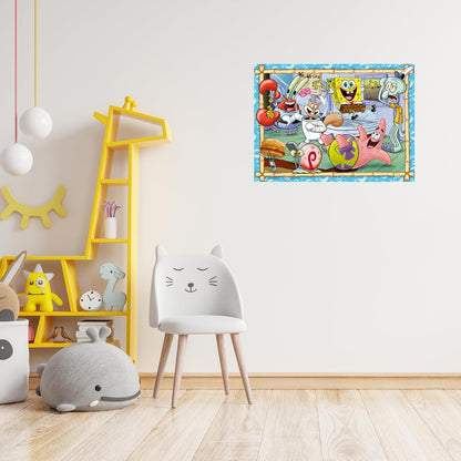 Ravensburger Spongebob Squarepants XXL 200 piece Jigsaw Puzzle for Adults and Kids Age 8 Years Up