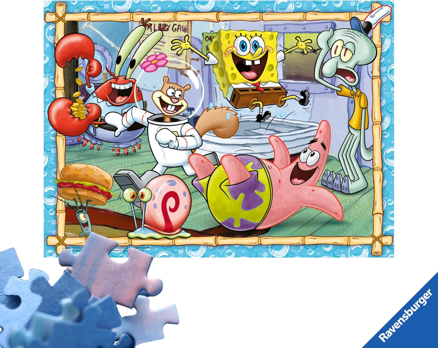 Ravensburger Spongebob Squarepants XXL 200 piece Jigsaw Puzzle for Adults and Kids Age 8 Years Up
