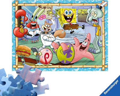 Ravensburger Spongebob Squarepants XXL 200 piece Jigsaw Puzzle for Adults and Kids Age 8 Years Up