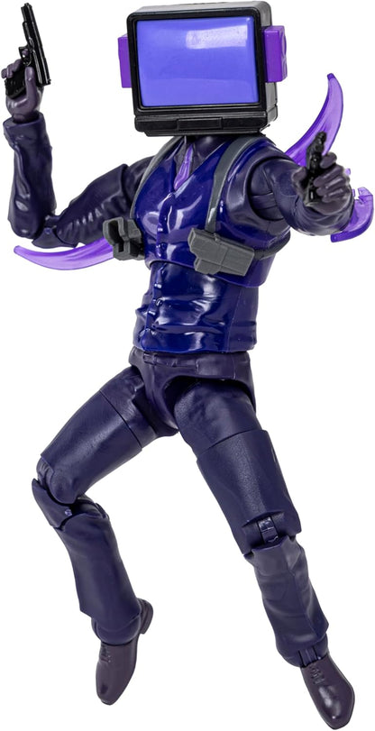 Skibidi Toilet Deluxe Dark TV Man Figure Series 2 Collectable Figures, YouTube Animation Sensation, Officially Licensed Merch