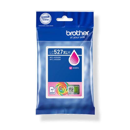Brother LC527XLM | Cartuccia ink | Colore Magenta | da 2000 pagine | per stampanti per stampanti MFCJ4350DW / MFCJ4550DW