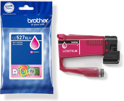 Brother LC527XLM | Cartuccia ink | Colore Magenta | da 2000 pagine | per stampanti per stampanti MFCJ4350DW / MFCJ4550DW