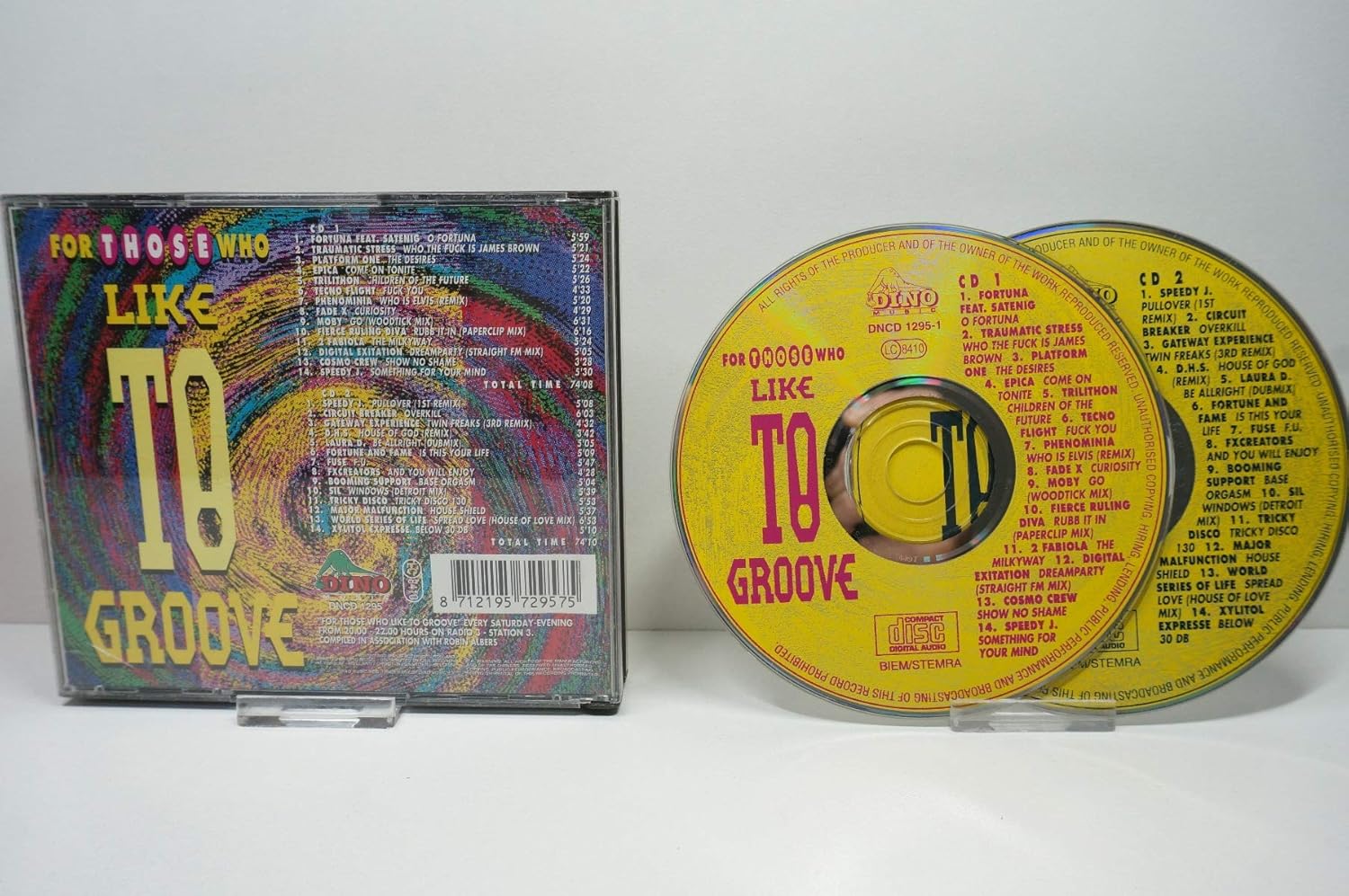 Traumatic Stress, Platform One, Epica, Trilithon, Tecno Flight, Phenominia, Moby..
